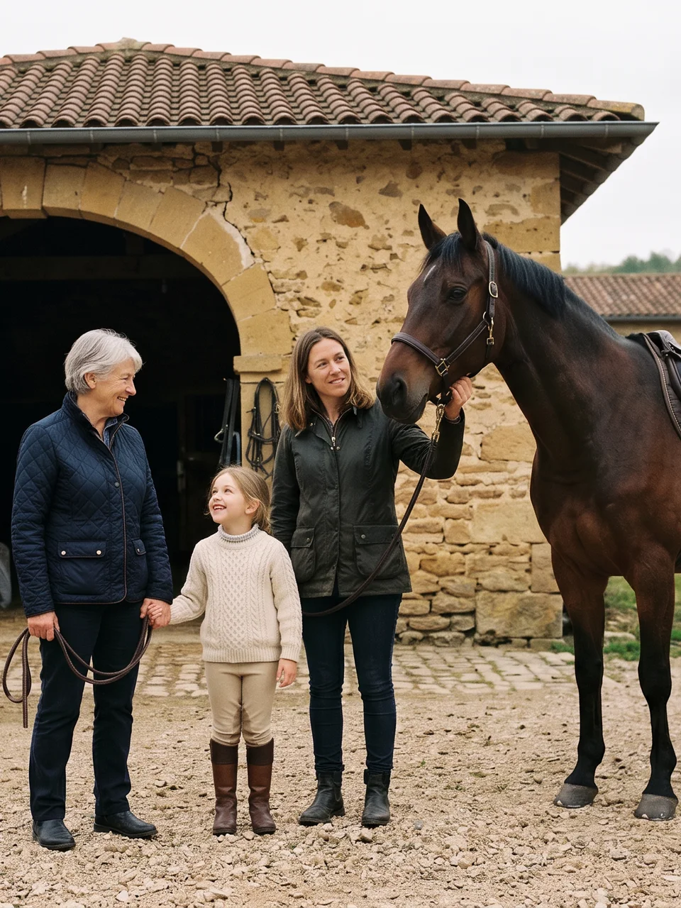 L'équipe, Haras de Bonce, centre équestre à Satolas-et-Bonce